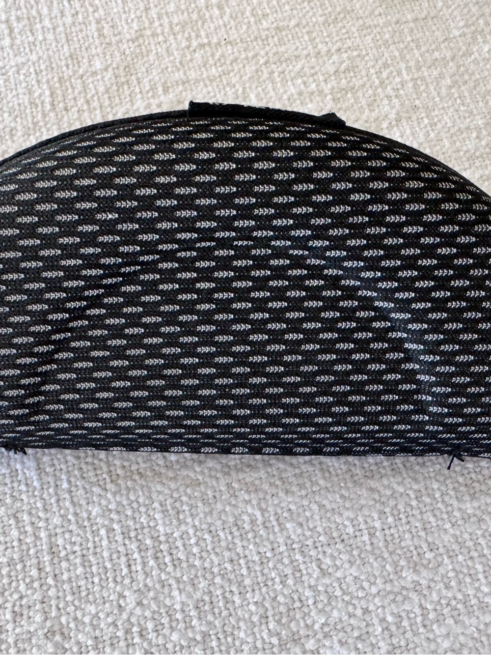 Oakley Brand Sunglass Case Eyeglasses Clamshell Zip Gray/Black Sunglasses O’Key - Picture 2 of 3